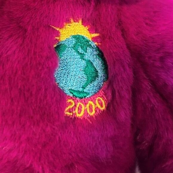 Ty "Millenium" Beanie Buddy Teddy Bear - Picture 3 of 4